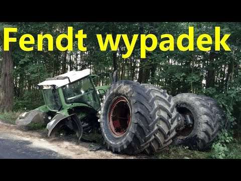 Embedded thumbnail for Skutki wypadku ciągnika Fendt 820 duży koszt naprawy Kto za to zapłaci?