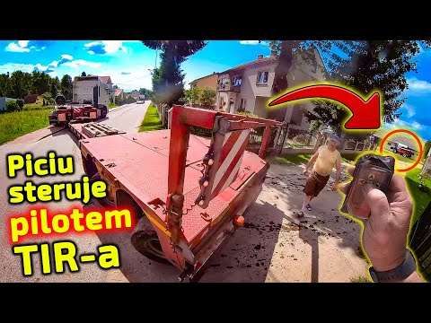 Embedded thumbnail for Piciu steruje PILOTEM swojego TIR-a W czarnej dziurze z kombajnem Nova 330