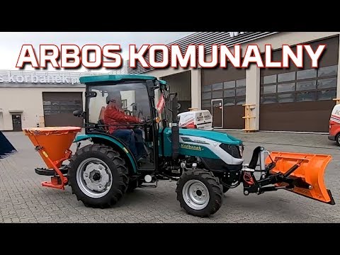 Embedded thumbnail for Śnieg na drogach i chodnikach Tanie odśnieżanie Ciągniki i maszyny komunalne