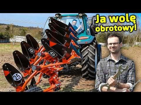 Embedded thumbnail for Pług obracalny z zabezpieczeniem non stop jest lepszy Ale trzeba go ustawić Maciej zademonstruje