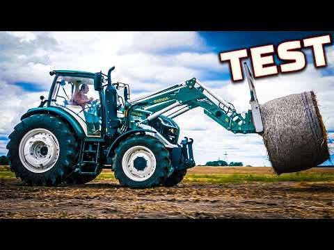 Embedded thumbnail for Sprawdza i testuje ciągnik 136 KM, ładowacz, rewers hydrauliczny, biegi pełzające co z gwarancją?
