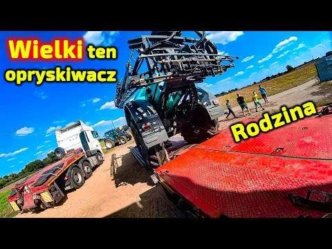 Embedded thumbnail for Piotr przywiózł wielki zaczepiany nowy opryskiwacz
