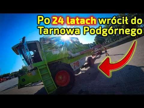 Embedded thumbnail for Kombajn Claas Mega 218 po 24 latach wrócił do Korbanka Zamiana na kombajn Fendt