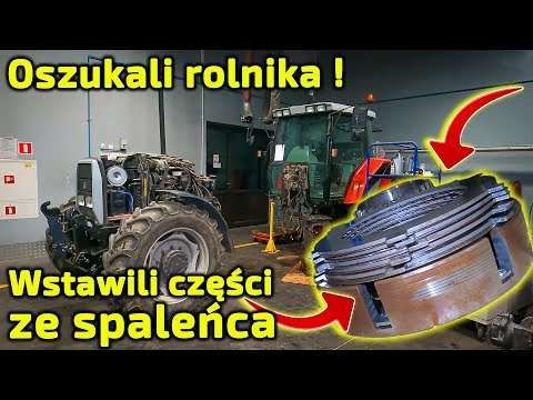 Embedded thumbnail for Uwaga na oszusta! wstawił części ze spaleńca 25-letni ciągnik Massey Ferguson 6170 zweryfikowany