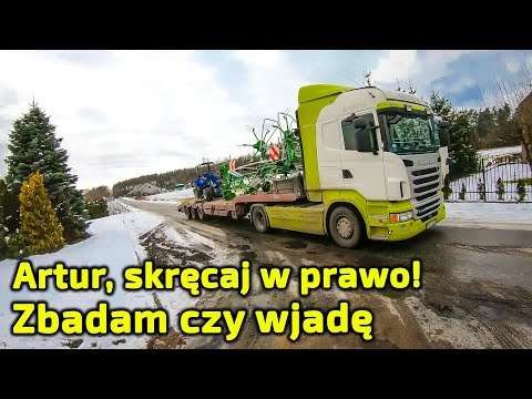 Embedded thumbnail for Mówili, że się śpieszą Artur wiezie maszynę na którą czekają Będzie pracowała na okrągło cały rok