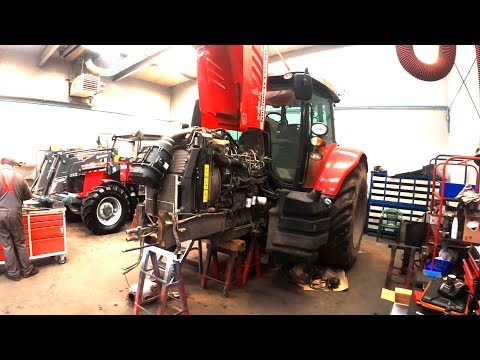 Embedded thumbnail for Awaryjna konstrukcja miękkiej osi Massey Ferguson Serwisant poprawia ciągnik po fabryce