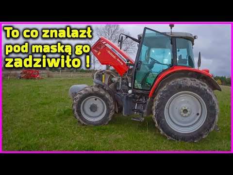 Embedded thumbnail for To co znalazł pod maską zagrażało poważną awarią Ciągnik MF 5470