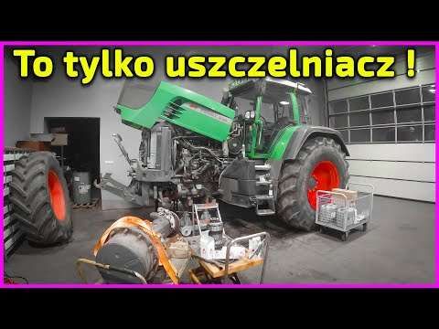 Embedded thumbnail for Dlaczego tylko w transporcie? wyrzucało olej odpowietrznikiem przedniej osi Ciągnik Fendt 930