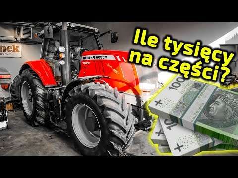 Embedded thumbnail for Ile tysięcy zł wydał na części? a ile oszczędził? Massey Ferguson 7624