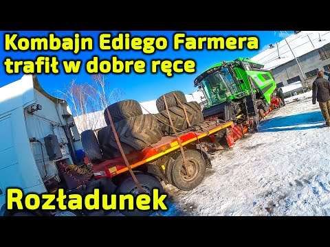 Embedded thumbnail for Kombajn Deutz Fahr Ediego Farmera ma już nowy dom A Edi ma nowy kombajn Rostselmash