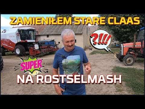 Embedded thumbnail for Zamieniłem CLAAS na ROSTSELMASH | Nowy nabytek | Kombajn dla rolnika. Ursus od kogo?