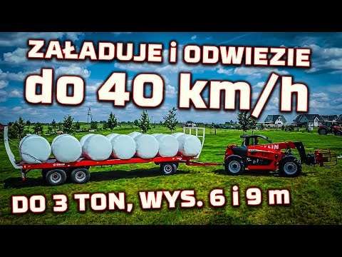 Embedded thumbnail for Stalowa RAMA tej ładowarki jest na tyle GRUBA że z tyłu nie są potrzebne obciążniki Ciekawe