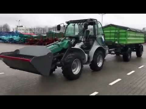 Embedded thumbnail for Ładowarka Kramer KL 35 8 T z przyczepą KL35
