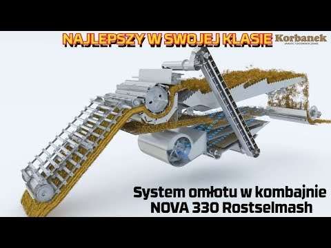 Embedded thumbnail for 3,59m² powierzchnia sit Kombajnu Nova 330 Rostselmash