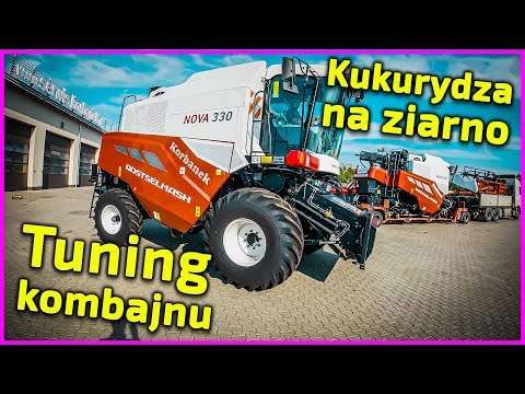 Embedded thumbnail for Kombajn przezbrojony na kukurydzę  Jak to się robi? ile czasu zajmuje?