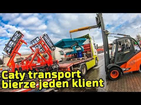 Embedded thumbnail for Ani jednego ciągnika Artur wszystkie maszyny dostarczy dzisiaj jednemu klientowi