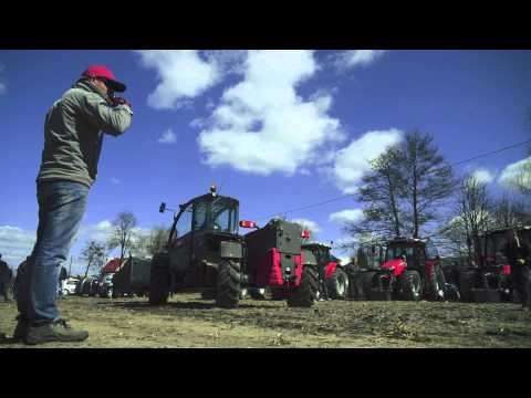 Embedded thumbnail for Pokazy nowości Massey Ferguson 2015 - Karniewo 14.04.2015