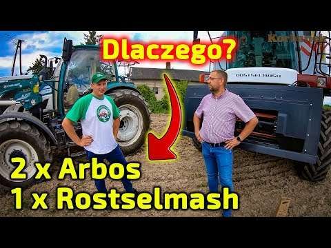 Embedded thumbnail for Piotr przywiózł kombajn Nova nie podoba się jemu że rozładunek ma być w ściernisku!