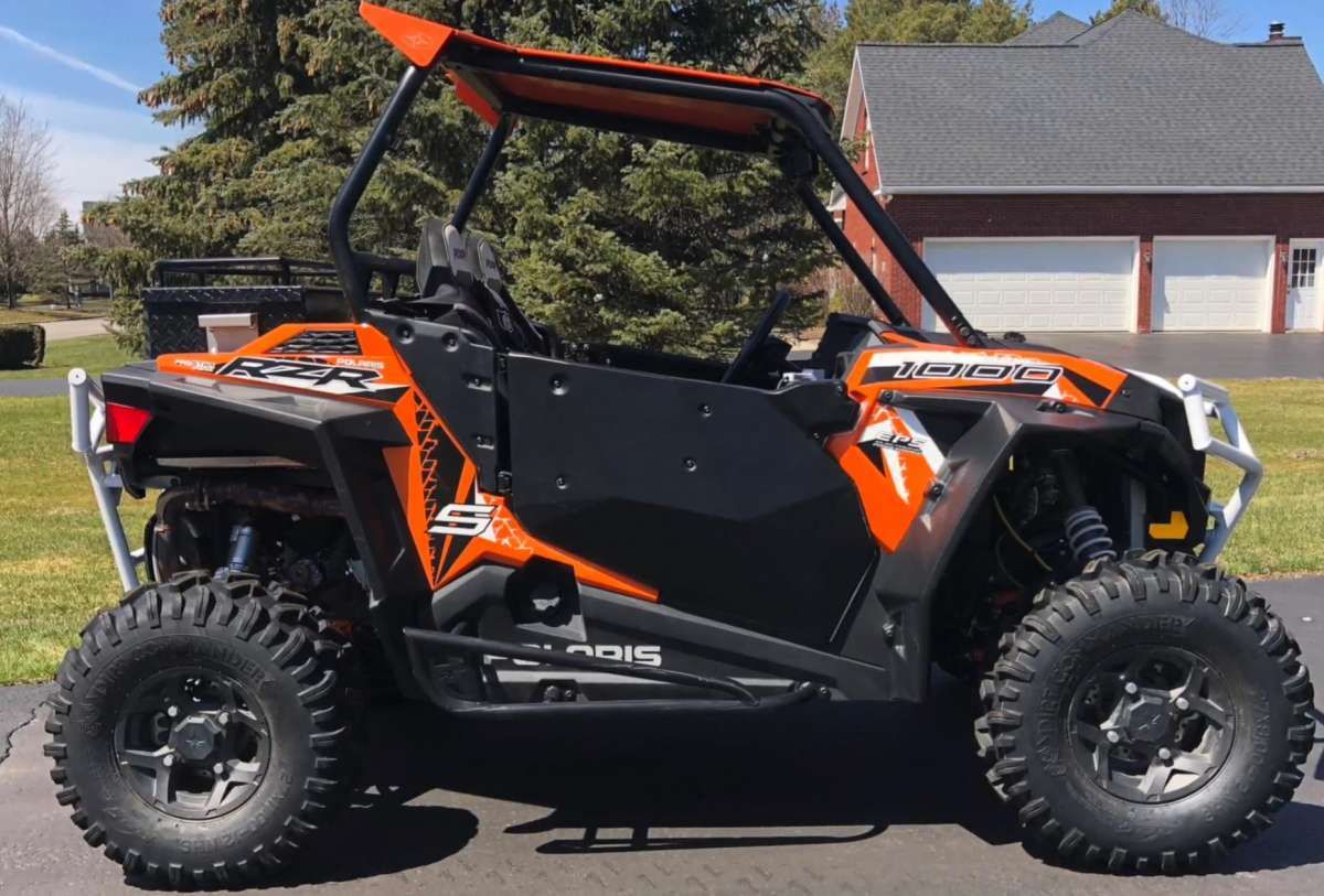 RZR Turbo Limited Korbanek Polaris POLARIS RZR TURBO XR wersja Sport dodatkowe orurowanie klatki kolor pomaranczowy korbanek.pl