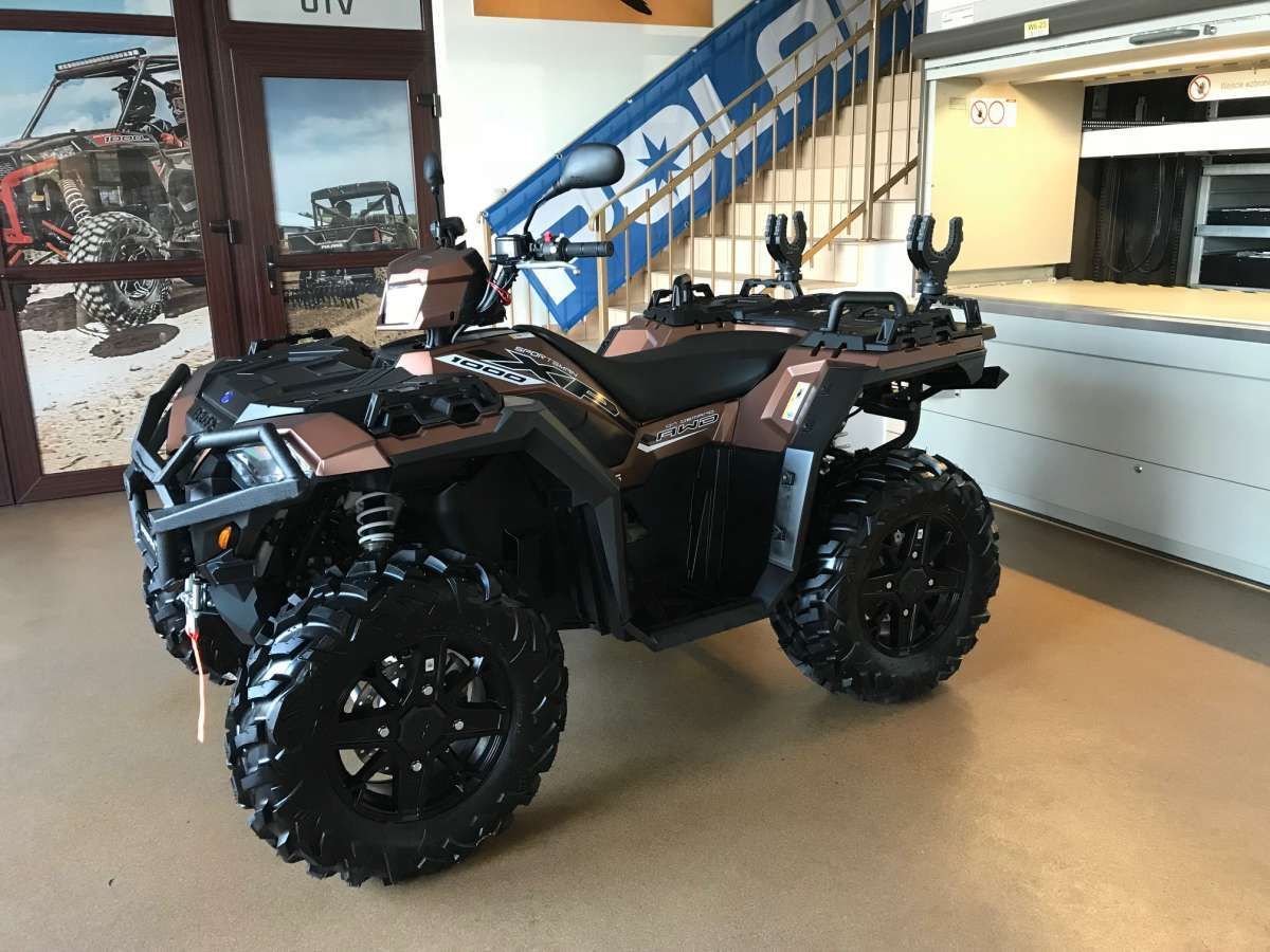 Sportsman 1000 XP LE Polaris  wspomaganie kierownicy kolor miedziany felgi aluminiowe system lock end ride Korbanek.pl