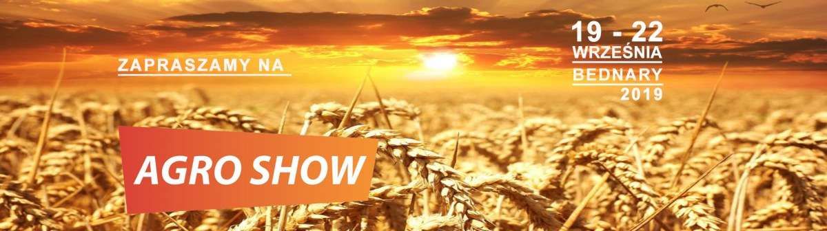 XXI targi AGRO SHOW ulotka informacyjna