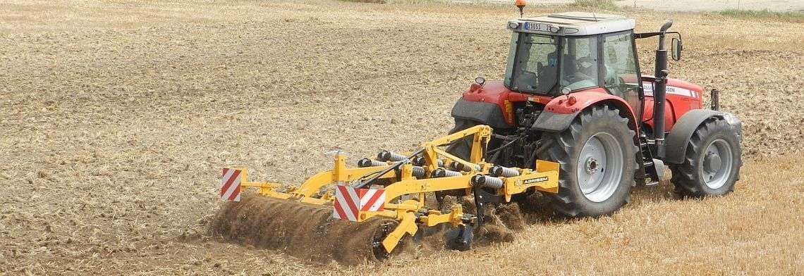 Agrisem agromulch silver podczas pracy