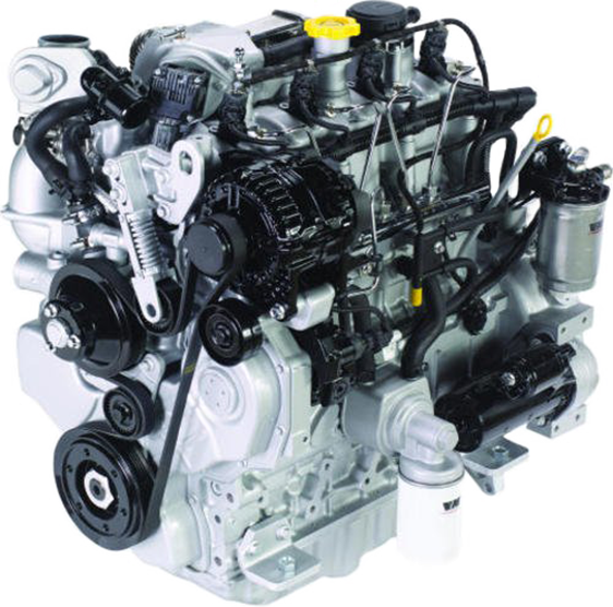 Włoski silnik VM Motori w ciągnikach Arbos seria 4000 dostępnych u korbanka. Silnik VM motori włoskiego producenta korbanek w ciągnikach serii 4000