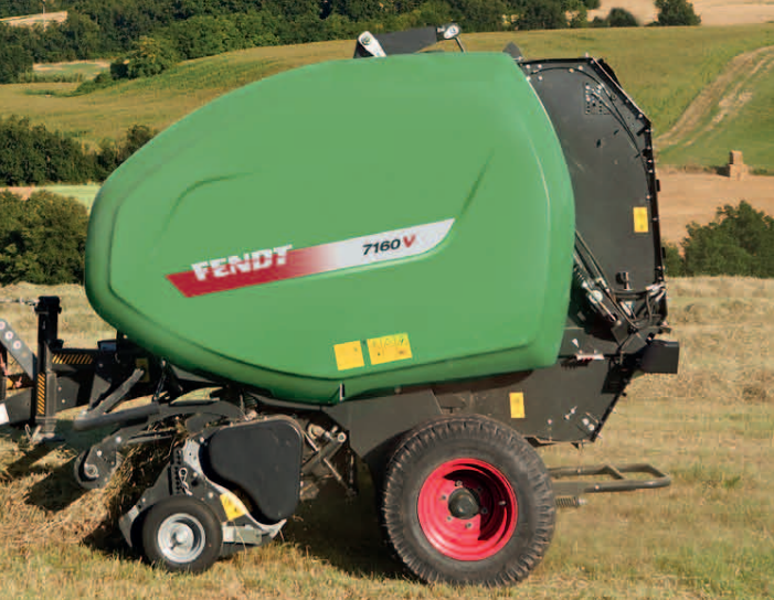Prasa Fendt 7160v od boku