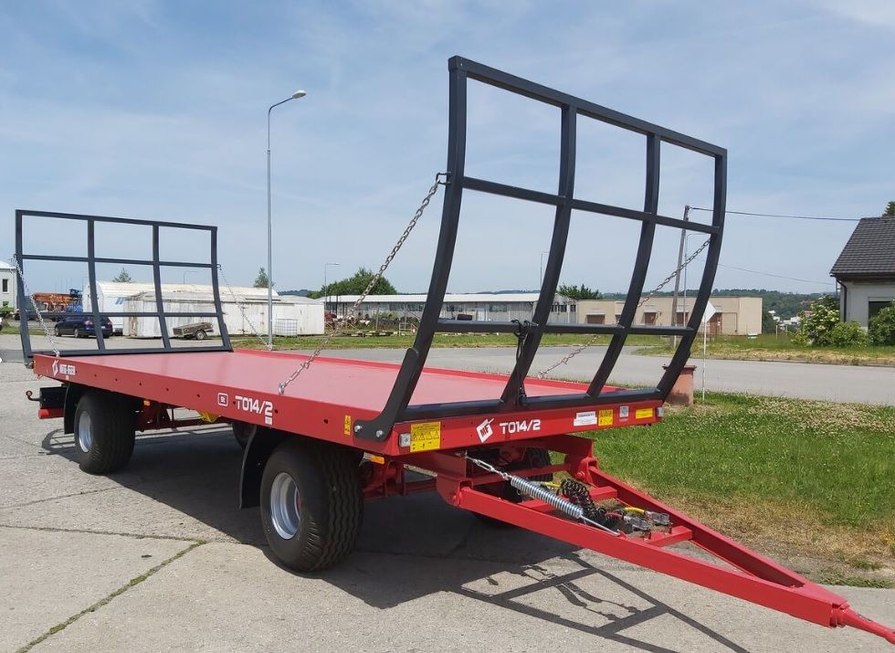 Czerwona platforma Metal-Fach typ T014/2