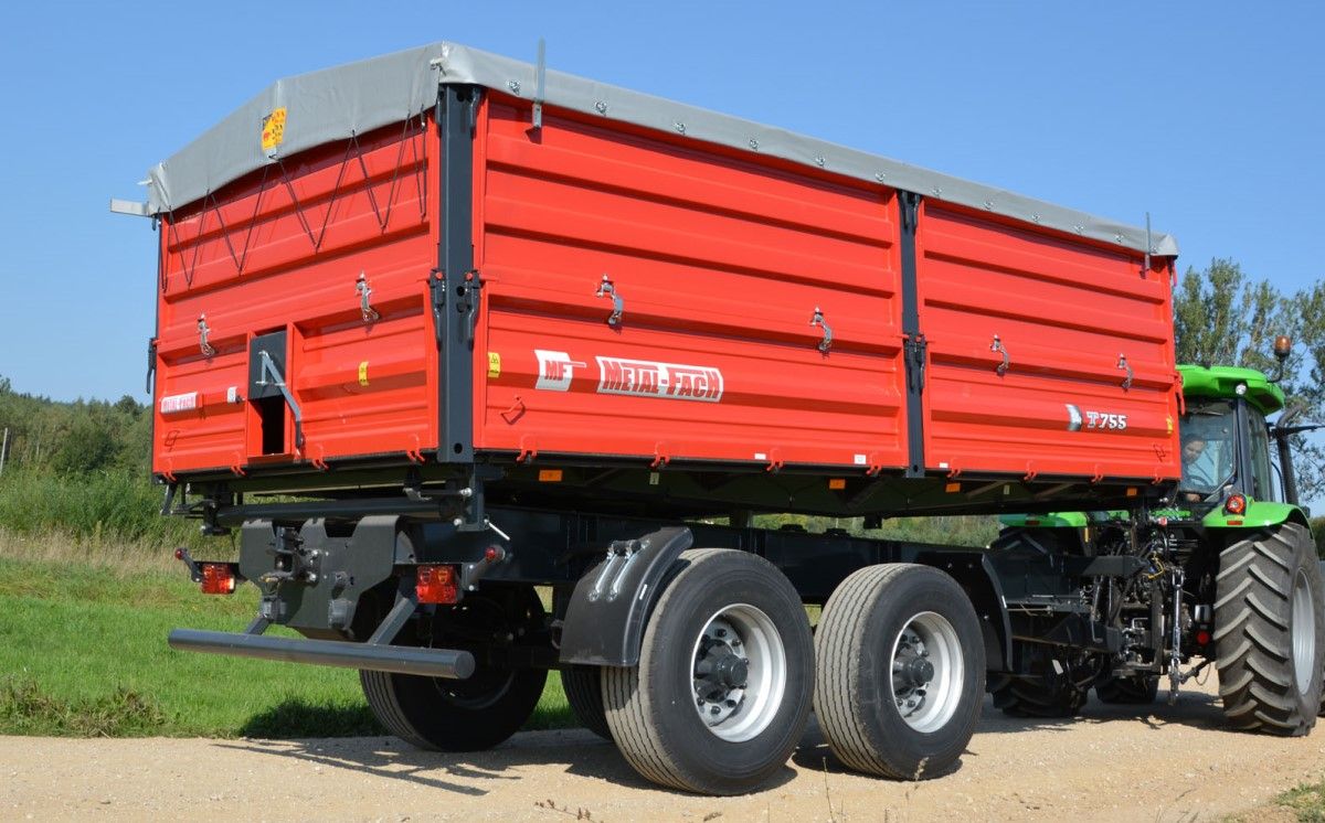 Przyczepa rolnicza Metal-Fach typ T755A