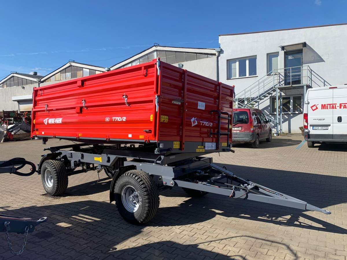 Przyczepa rolnicza Metal-Fach typ T710/2