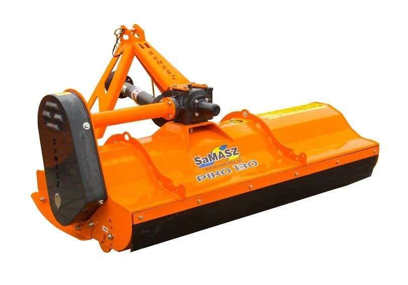 Kosiarka bijakowa lekka PIKO 130 firmy SAMASZ Kosiarka bijakowa PIKO 130 firmy SAMASZ występują o szer. roboczej 1,0 m, 1,3 m i 1,5 m są do kupienia korbanek.pl