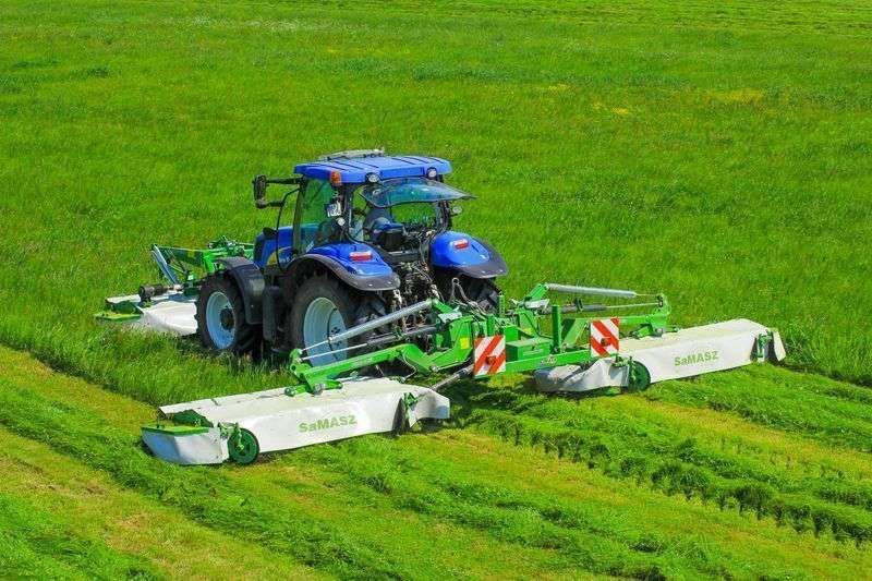 Zestaw kosiarek dyskowych MegaCUT typ KDD Kosiarki dyskowe KDD firmy Samasz mają niskie zapotrzebowanie na moc i jednocześnie duża wydajność.