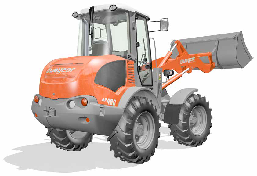 Atlas Weycor 400 Korbanek z łyżką