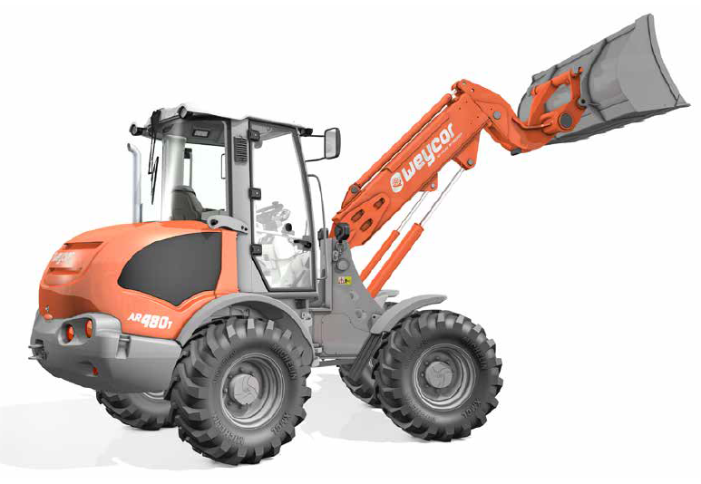 Atlas Weycor 400 Korbanek z łyżką