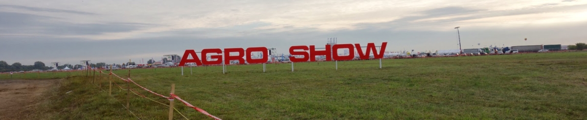 Wjazd na targi AGROSHOW Bednary