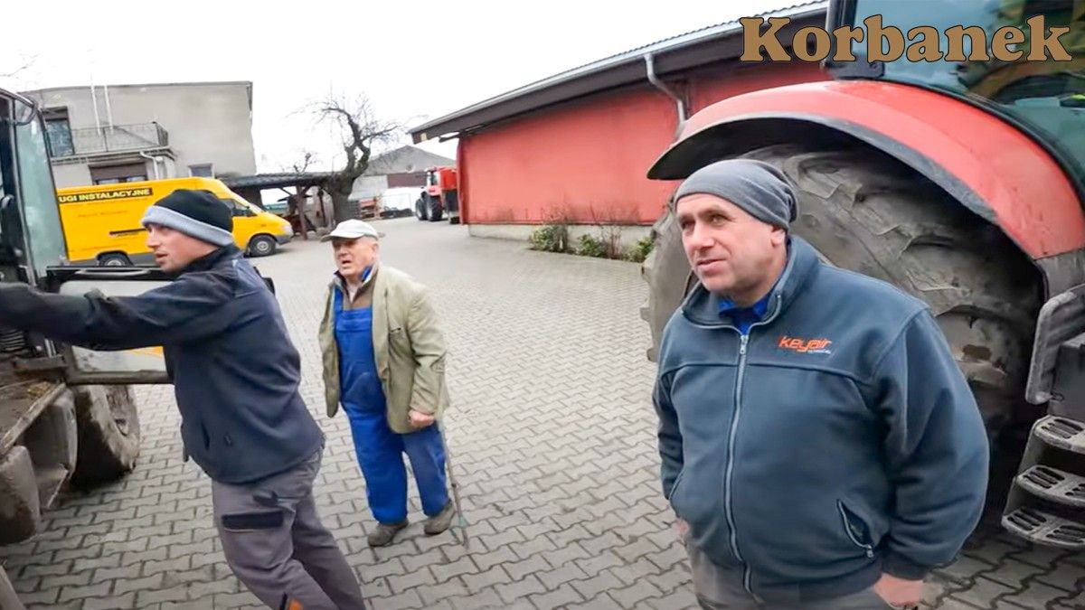 3 pokoleniowa rodzina kupli siewnik Monosem od Korbanek