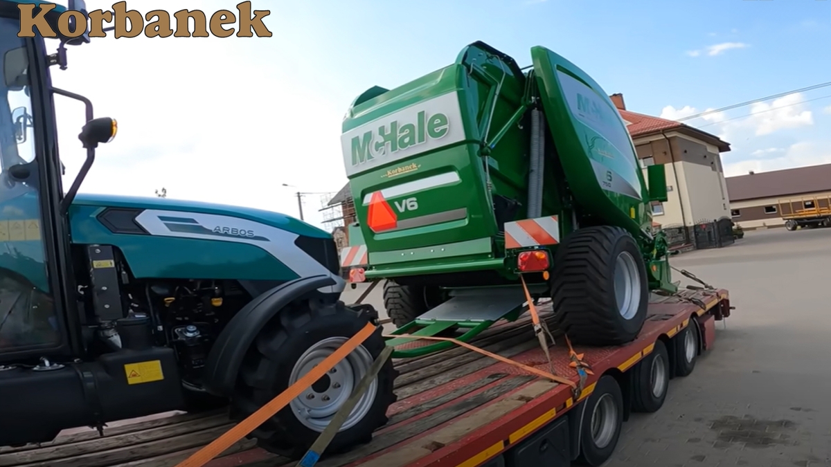 Prasa McHale V6 750 z ogromną siłą zgniotu